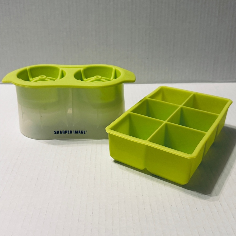 Silicone Ice Cube Tray Set